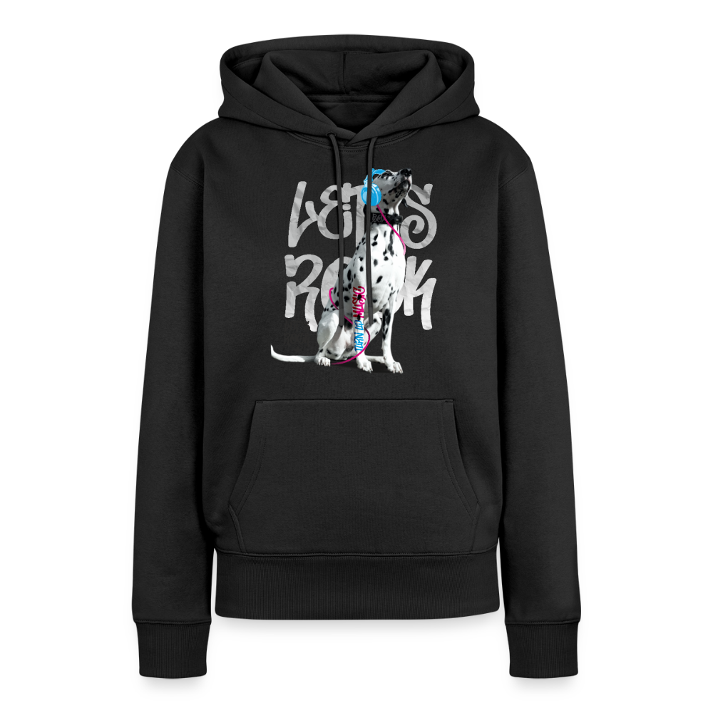 Boa's Hoodie Let's Rock - Schwarz