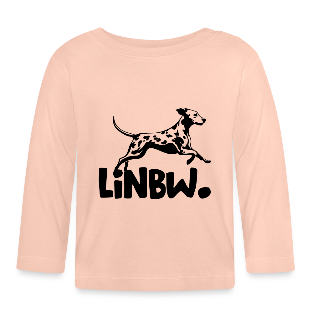 LiNBW. Langarmshirt Black Edition - Kristallrosa