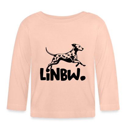 LiNBW. Langarmshirt Black Edition - Kristallrosa