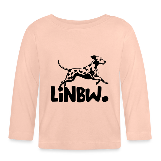 LiNBW. Langarmshirt Black Edition - Kristallrosa