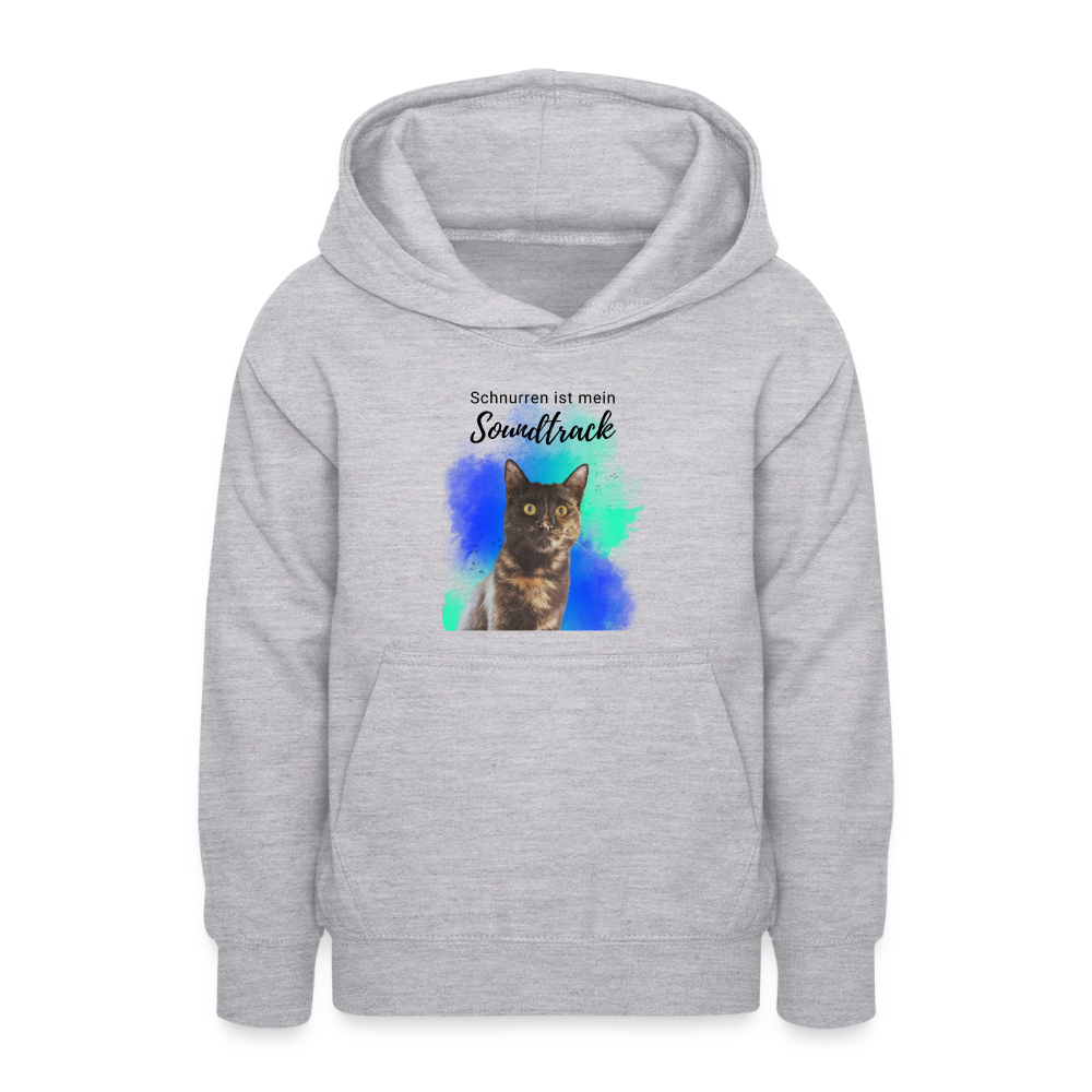 Teenager Hoodie - Hellgrau meliert