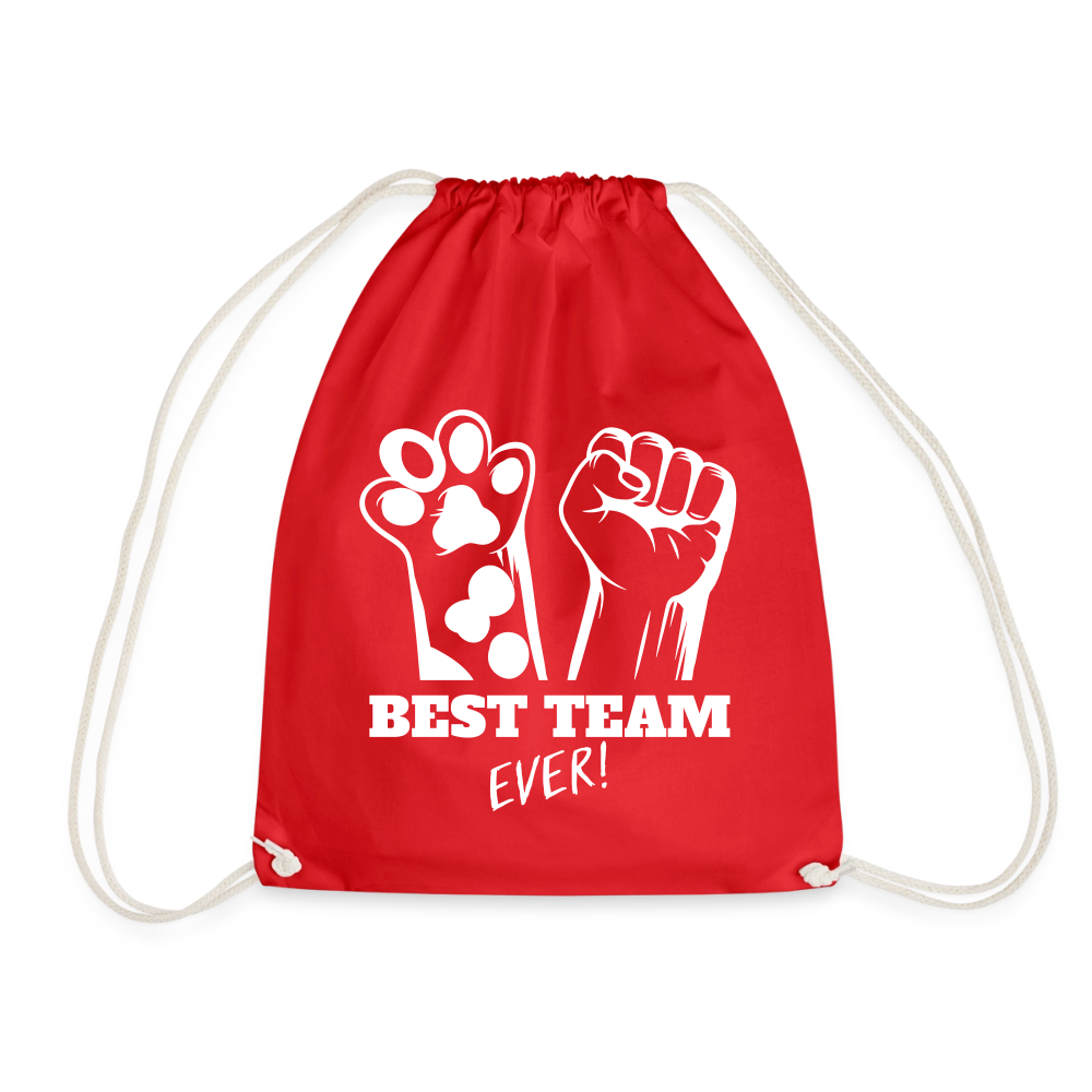 Best Team Ever Turnbeutel White Edition - LiNBW.