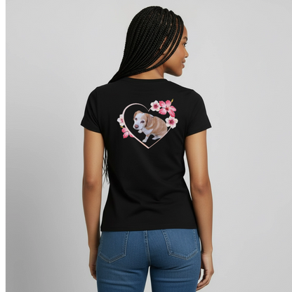 Luna's T-Shirt DOG MOM - LiNBW.