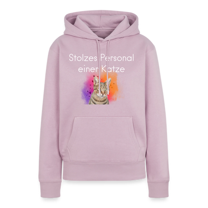 Pedro's Hoodie Stolzes Personal einer Katze White Edition - Altrosa