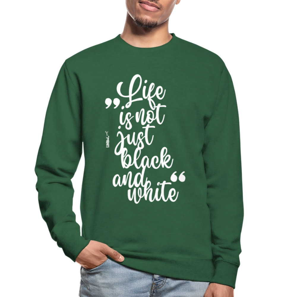 Life is not just black and white Classic Pullover White Edition - LiNBW.
