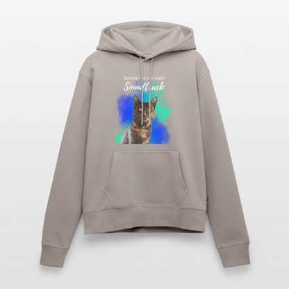 Nala's Hoodie Schnurren ist mein Soundtrack White Edition - Taupe