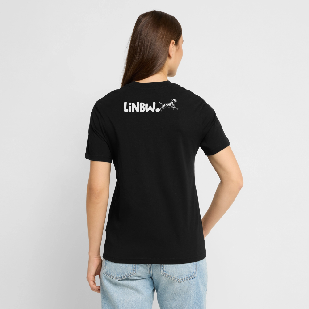Life is not just black and white – Bio-Baumwollshirt - Schwarz
