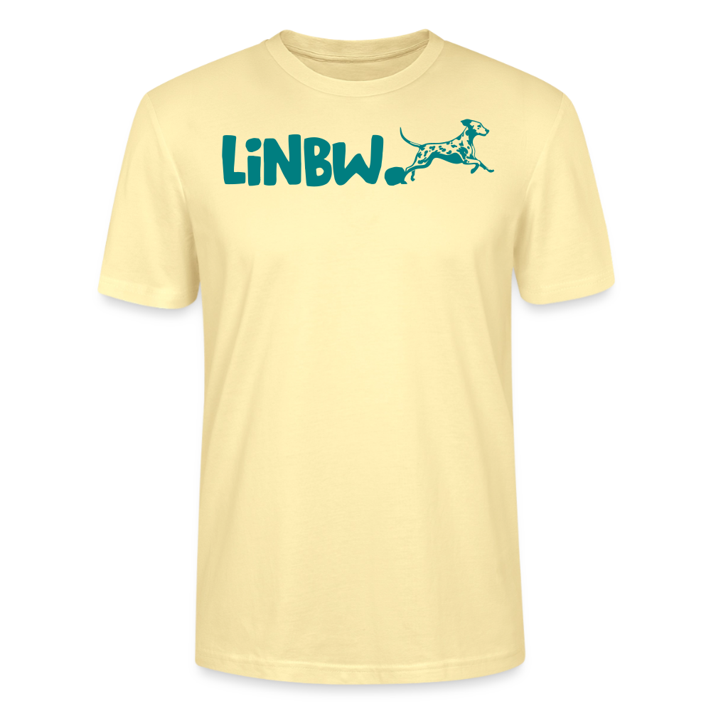 LiNBW. Unisex T-Shirt Premium Crew Blue Edition Life is not just black and white - LiNBW.