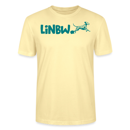 LiNBW. Unisex T-Shirt Premium Crew Blue Edition Life is not just black and white - LiNBW.