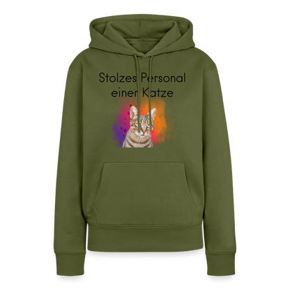 Pedro's Hoodie Stolzes Personal einer Katze Black Edition - Khaki