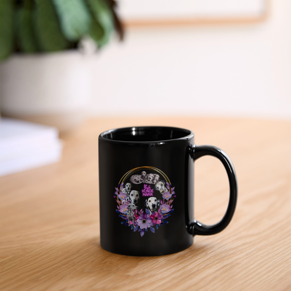 Vinaya´s, Bayala´s und Lenya´s Keramiktasse Beste Hundemama Black Edition - Schwarz
