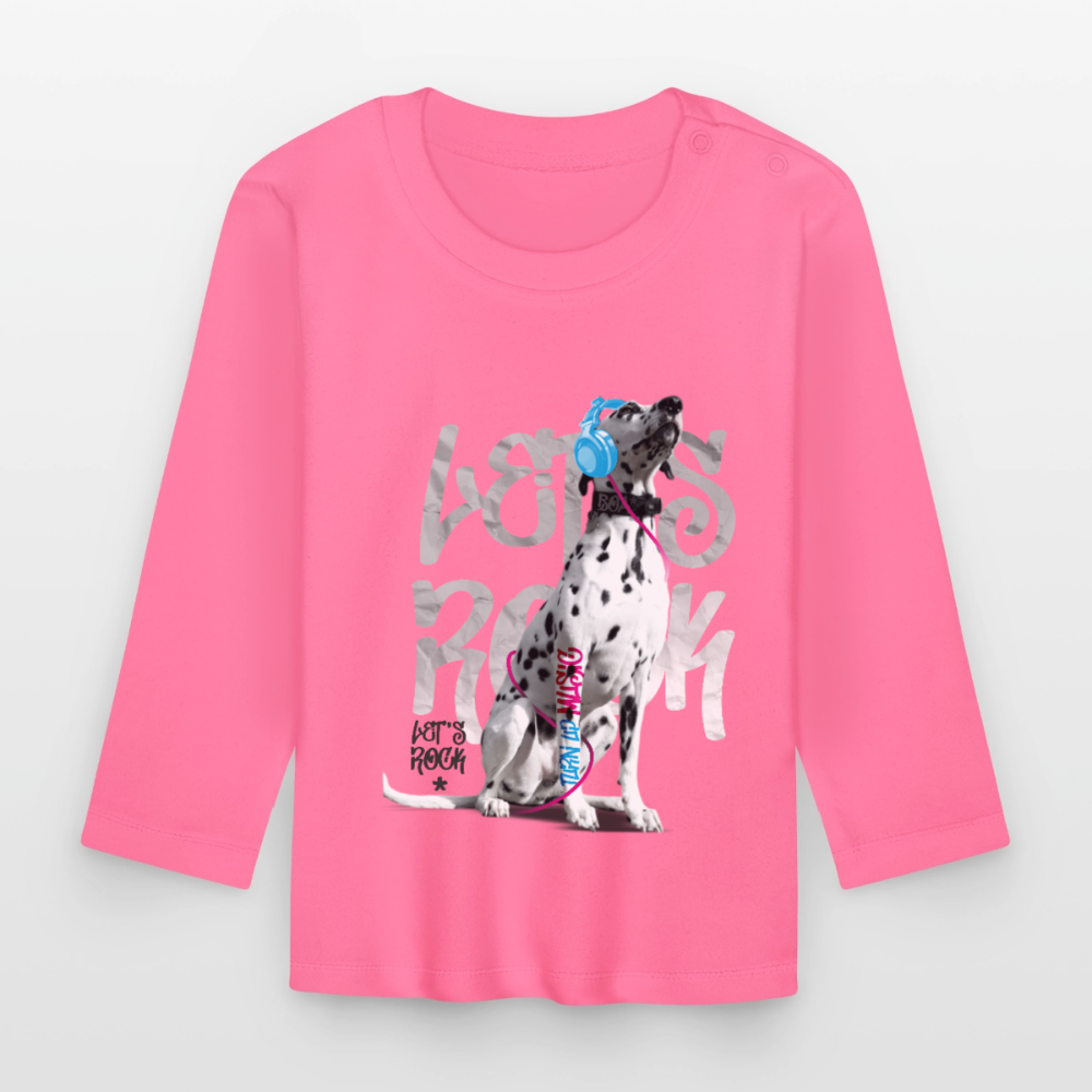 Boa´s Langarmshirt Let´s Rock - Azalea