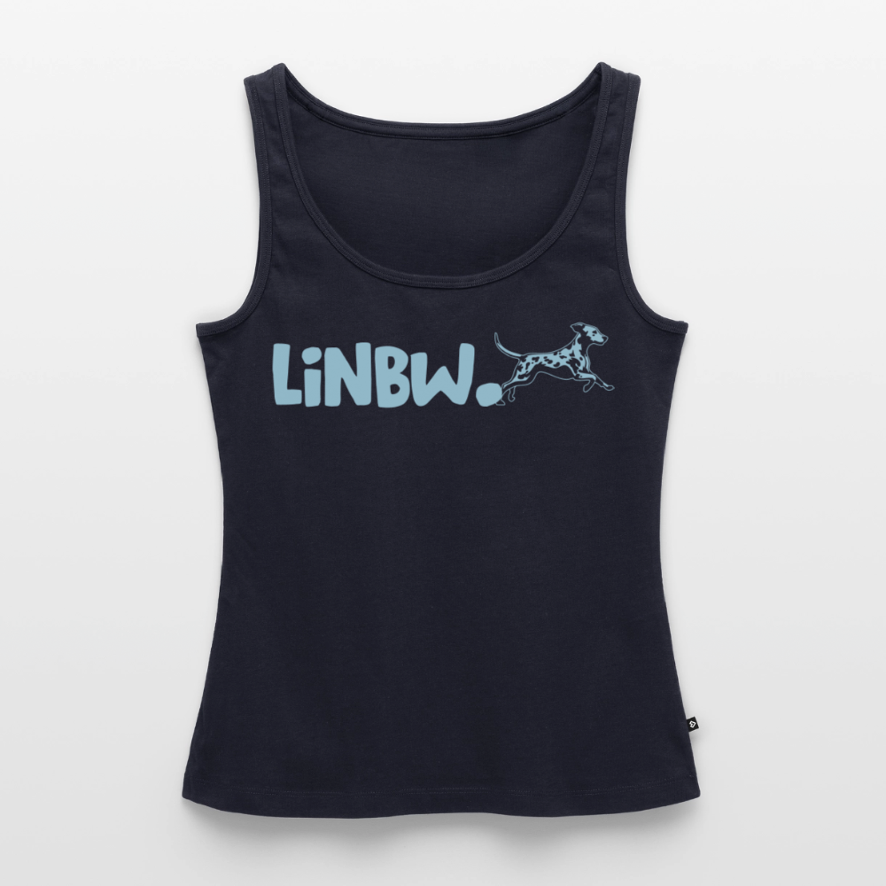 LiNBW. Tank Top Premium Blue Edition Life is not just black and white - Navy