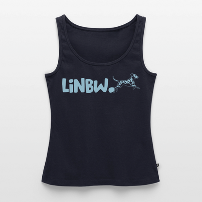 LiNBW. Tank Top Premium Blue Edition Life is not just black and white - Navy