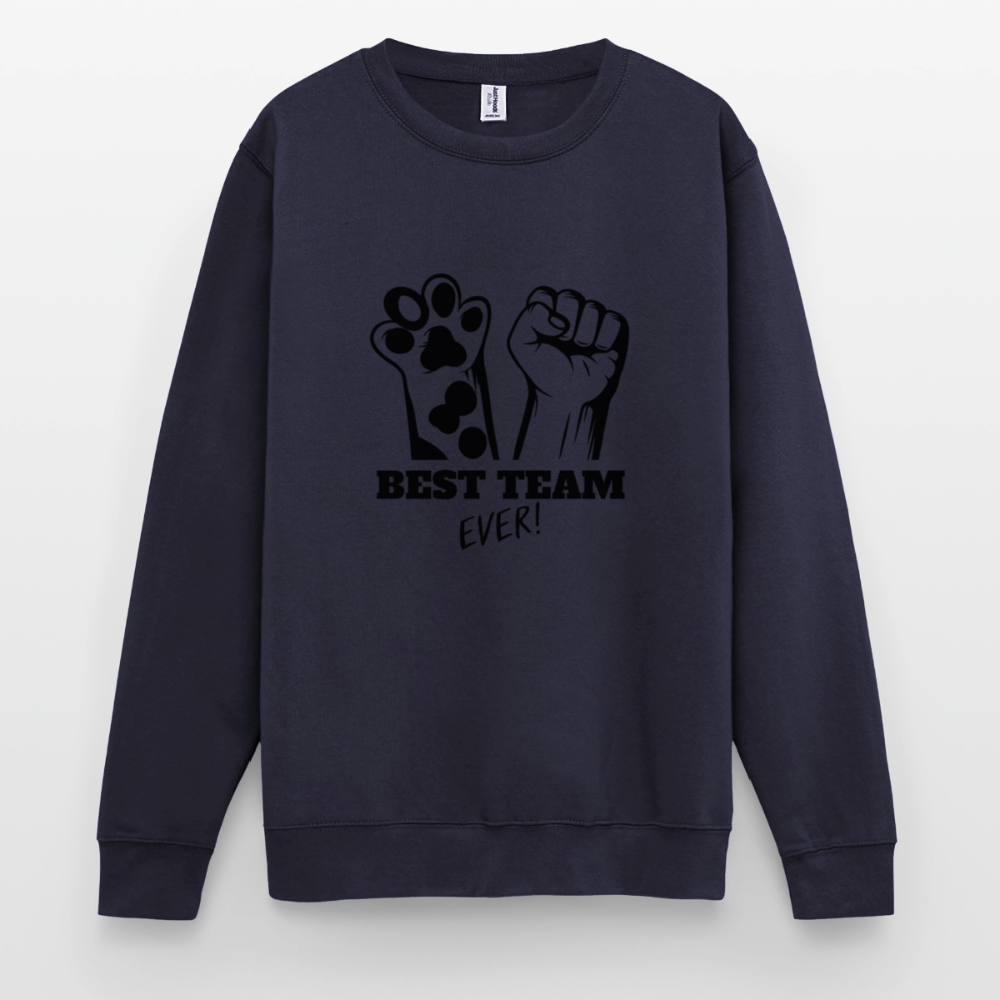 Best Team Ever Classic Pullover Black Edition - Navy