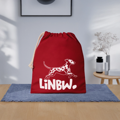 LiNBW. Baumwollbeutel White Edition - Rot