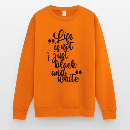 Life is not just black and white Classic Pullover Black Edition - LiNBW.