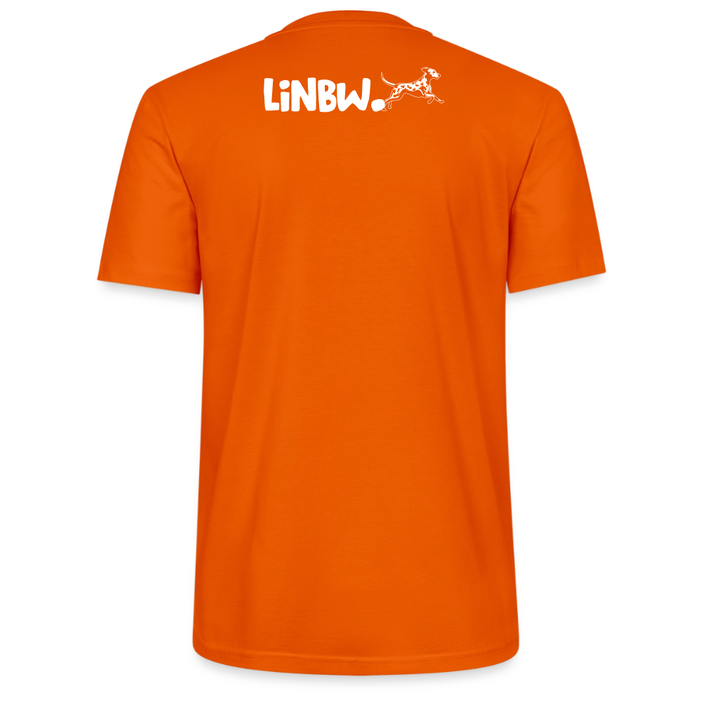 Life is not just black and white – Bio-Baumwollshirt - Tieforange
