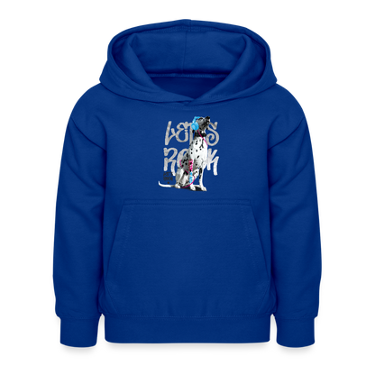 Boa's Hoodie Let's Rock - Royalblau