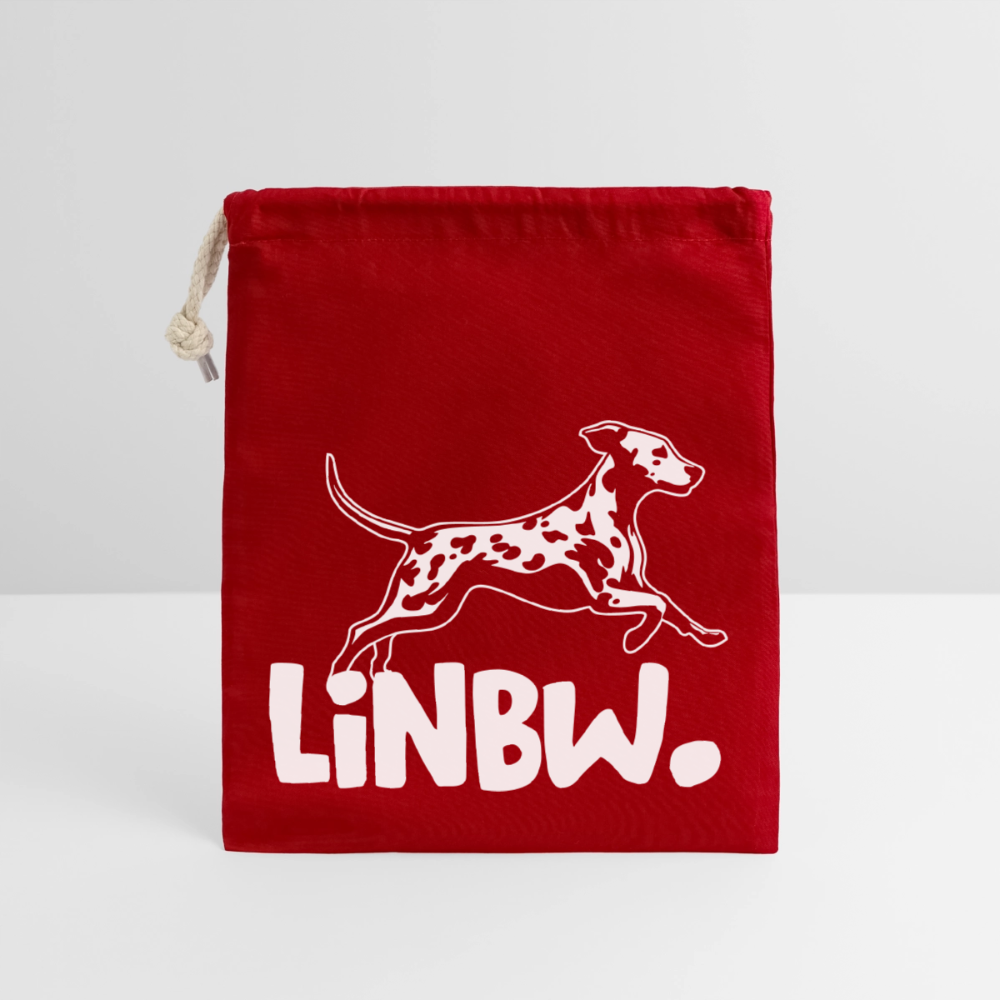 LiNBW. Baumwollbeutel White Edition - Rot