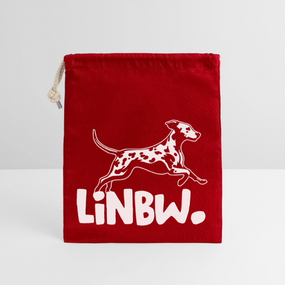 LiNBW. Baumwollbeutel White Edition - Rot