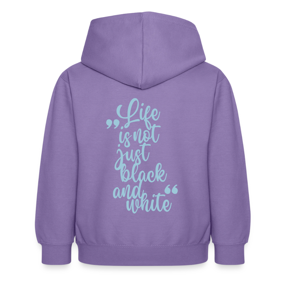 LiNBW. Crew Hoodie Life is not just black and white Edition Blue - LiNBW.