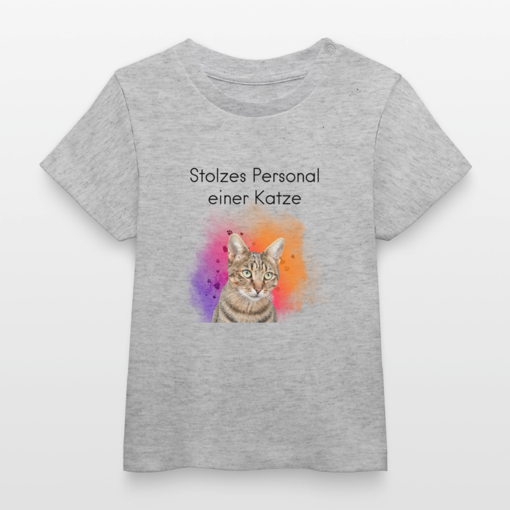 Pedro's T-Shirt Stolzes Personal einer Katze Black Edition - LiNBW.