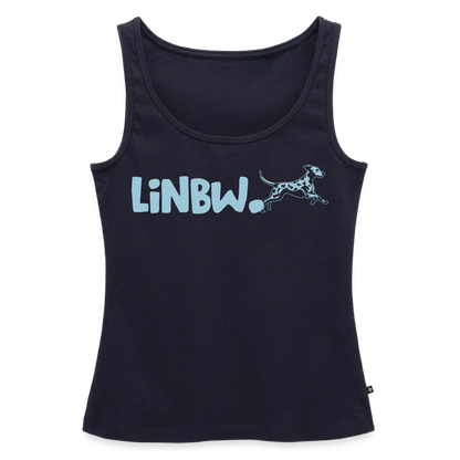 LiNBW. Tank Top Premium Blue Edition Life is not just black and white - Navy