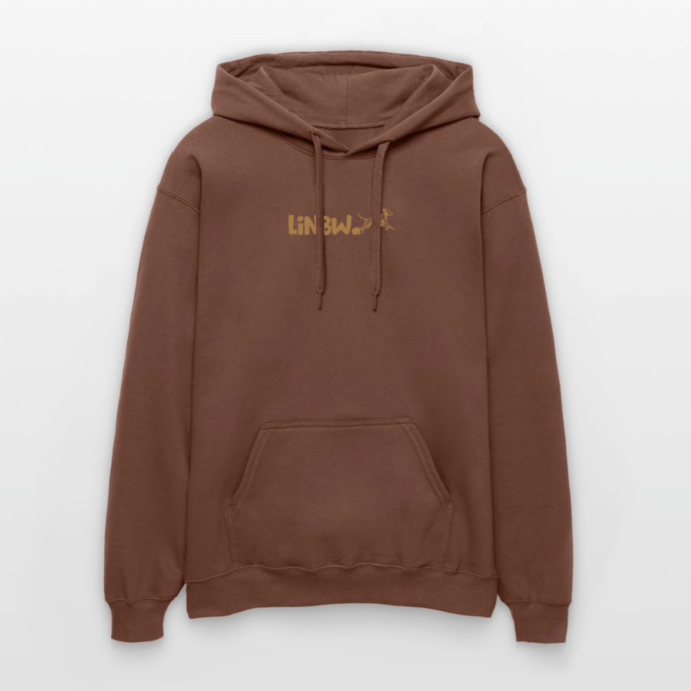 LiNBW. Crew Hoodie Brown Edition Life is not just black and white - Kakao
