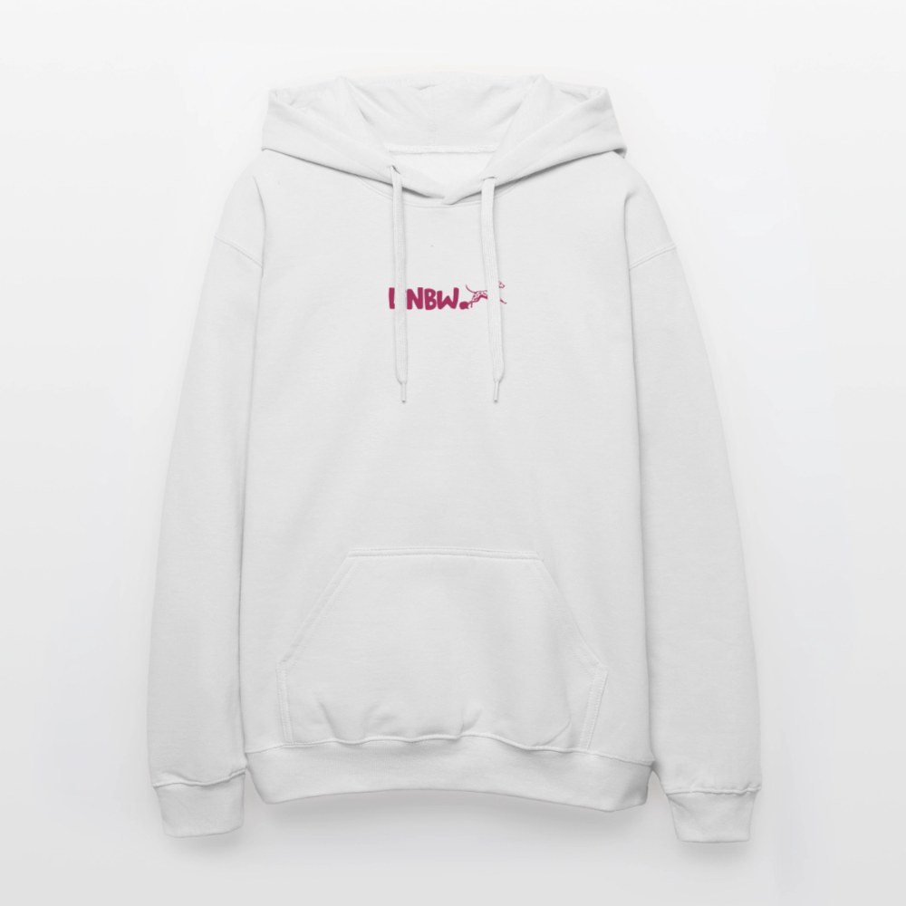 LiNBW. Crew Hoodie Pink Edition Life is not just black and white - Weiß