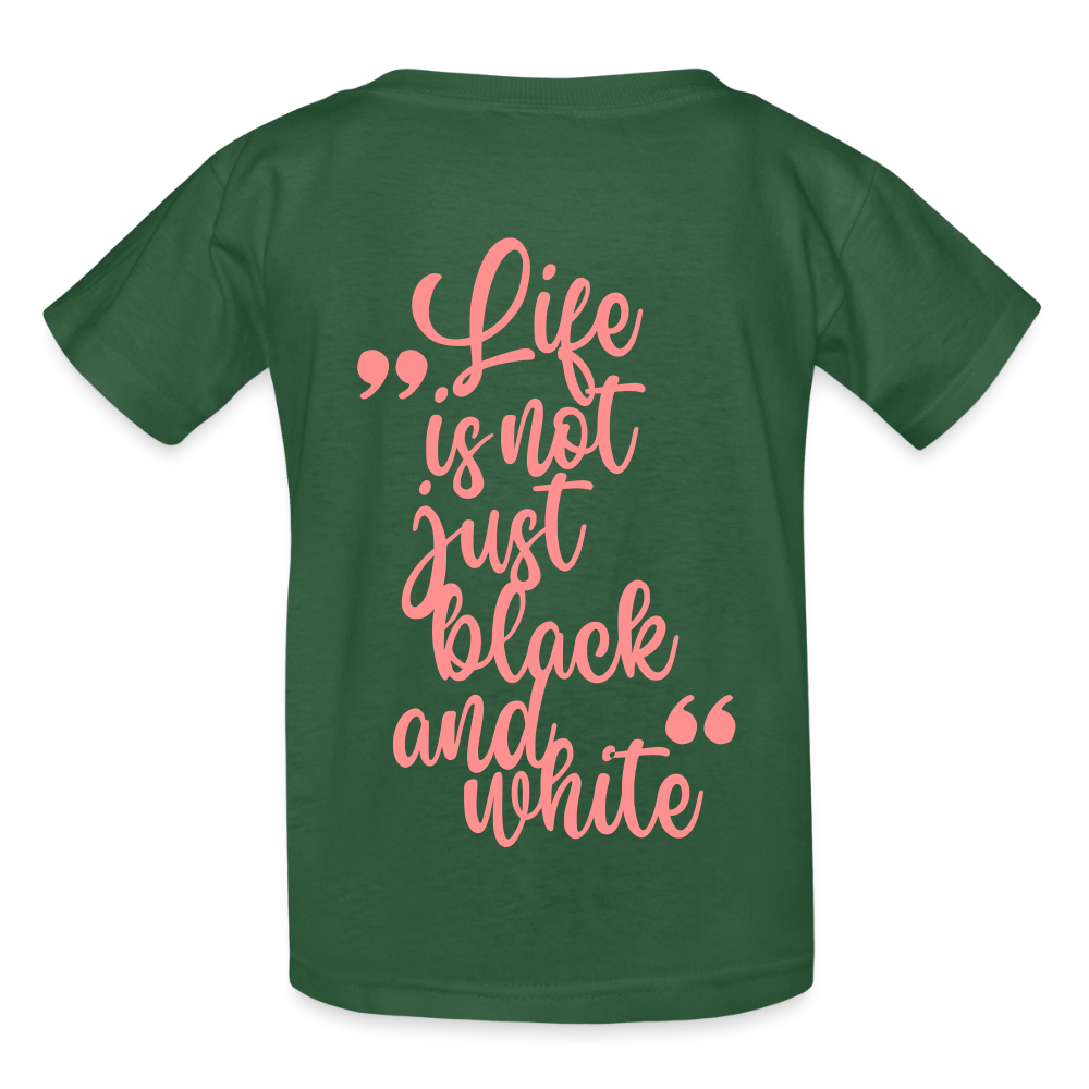 LiNBW. Crew T-Shirt Pink Edition Life is not just black and white - LiNBW.