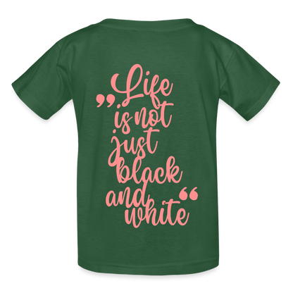 LiNBW. Crew T-Shirt Pink Edition Life is not just black and white - LiNBW.