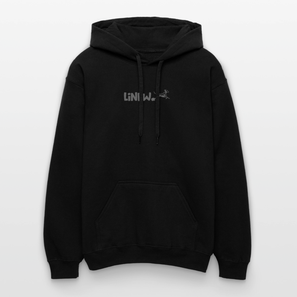 LiNBW. Crew Hoodie Grey Edition Life is not just black and white - Schwarz