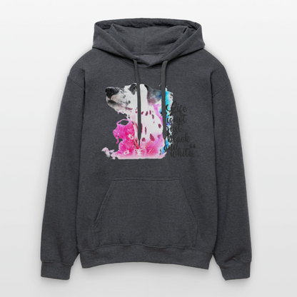 Boa's Hoodie Splash Life is not just black and white Edition Black - LiNBW.