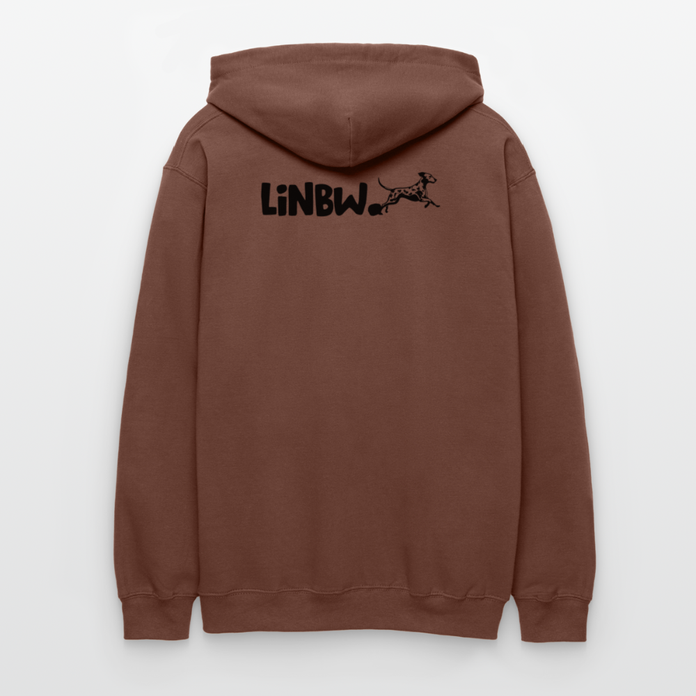 Life is not just black and white Hoodie Black Edition - Kakao