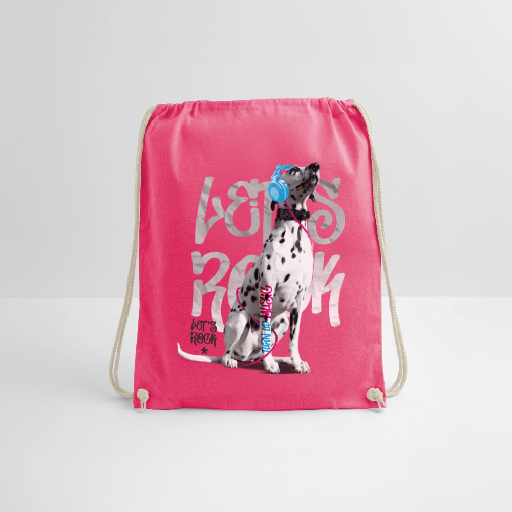 Boa´s Turnbeutel Let´s Rock - Fuchsia