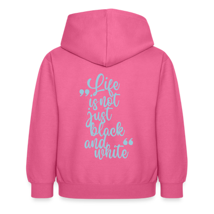 LiNBW. Crew Hoodie Life is not just black and white Edition Blue - LiNBW.