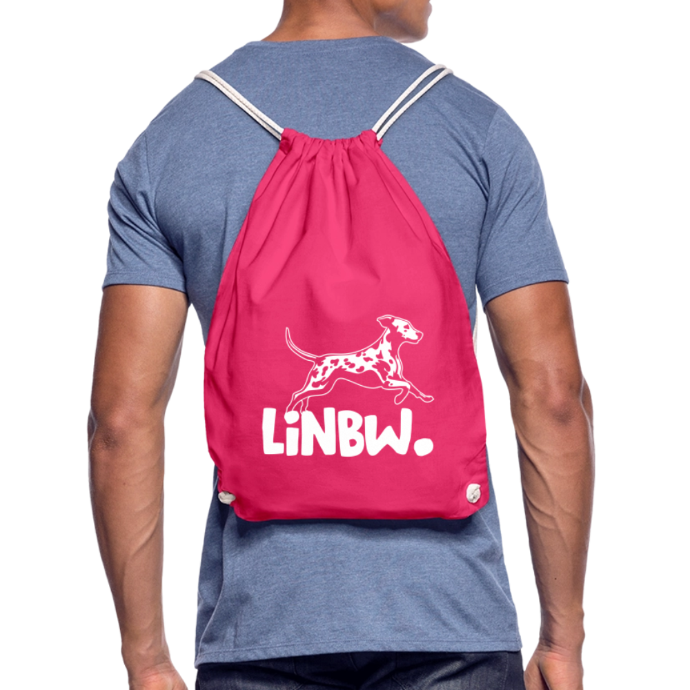 LiNBW. Turnbeutel White Edition - Fuchsia