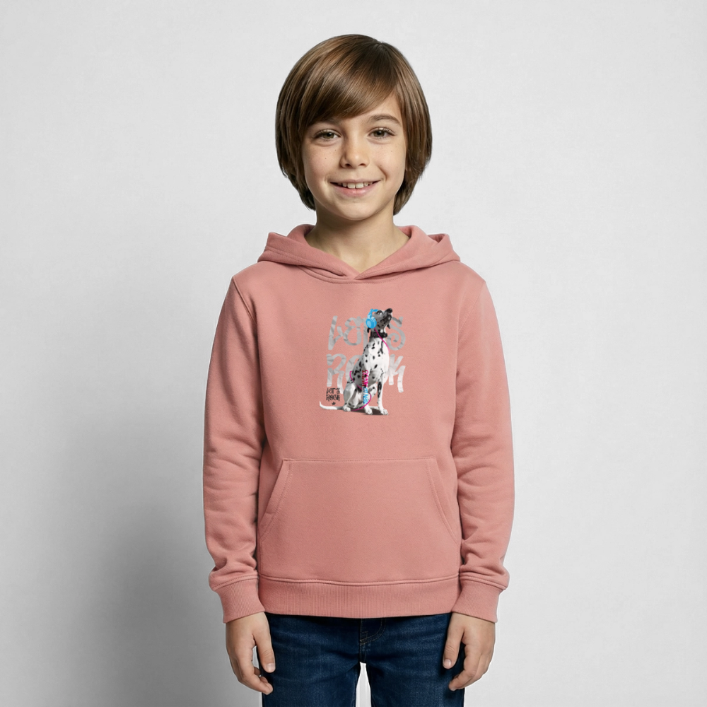 Boa's Hoodie Let's Rock - Altrosa