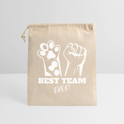 Best Team Ever Baumwollbeutel White Edition - LiNBW.