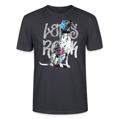 Boa Let’s Rock – Bio-Baumwollshirt - Dunkles Graublau