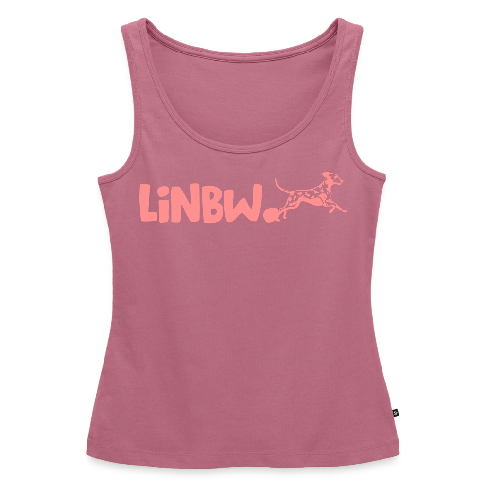 LiNBW. Tank Top Premium Pink Edition Life is not just black and white - Mauve