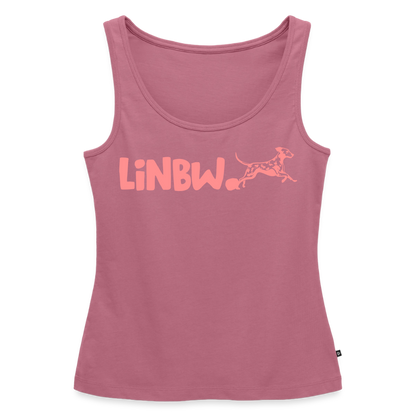 LiNBW. Tank Top Premium Pink Edition Life is not just black and white - Mauve
