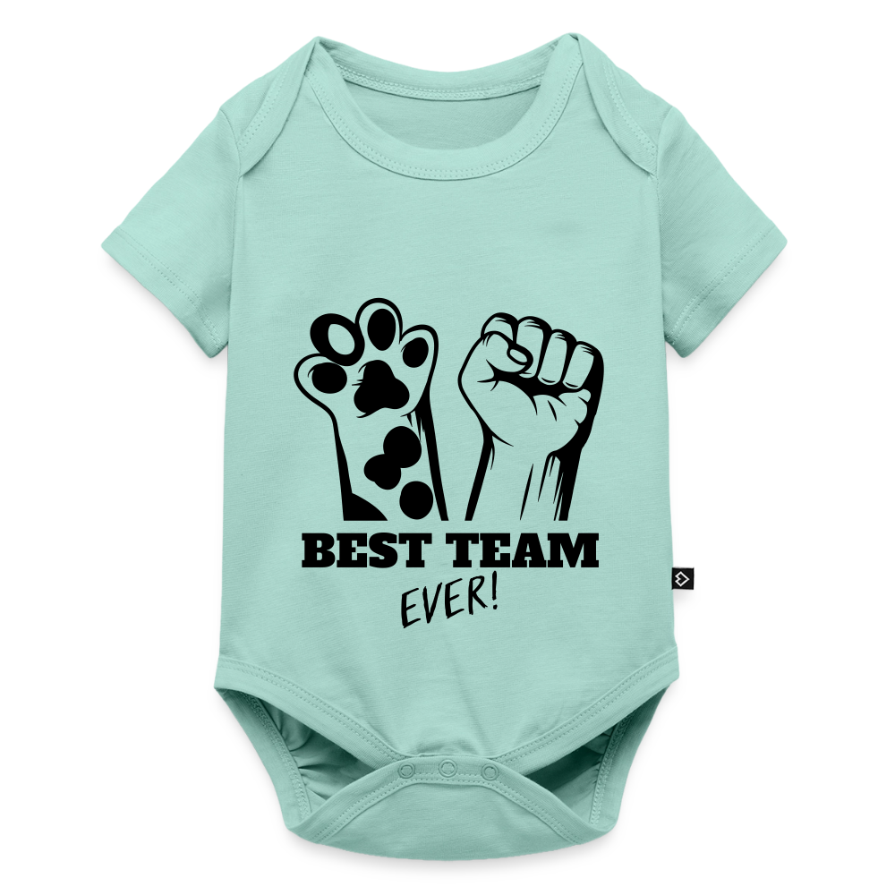 Best Team Ever Kurzarm-Body Black Edition - LiNBW.