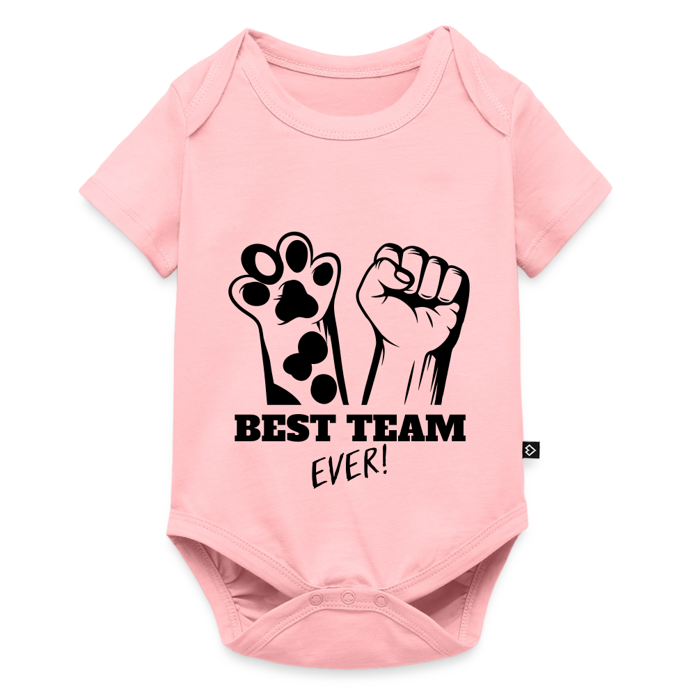 Best Team Ever Kurzarm-Body Black Edition - LiNBW.