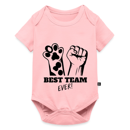 Best Team Ever Kurzarm-Body Black Edition - LiNBW.