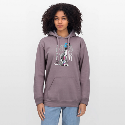 Boa's Hoodie Let's Rock - Lilagrau 