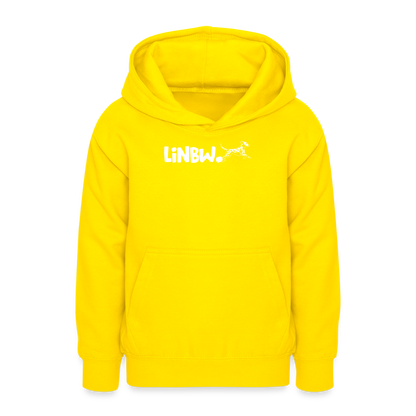 LiNBW. Crew Hoodie Life is not just black and white Edition White - LiNBW.