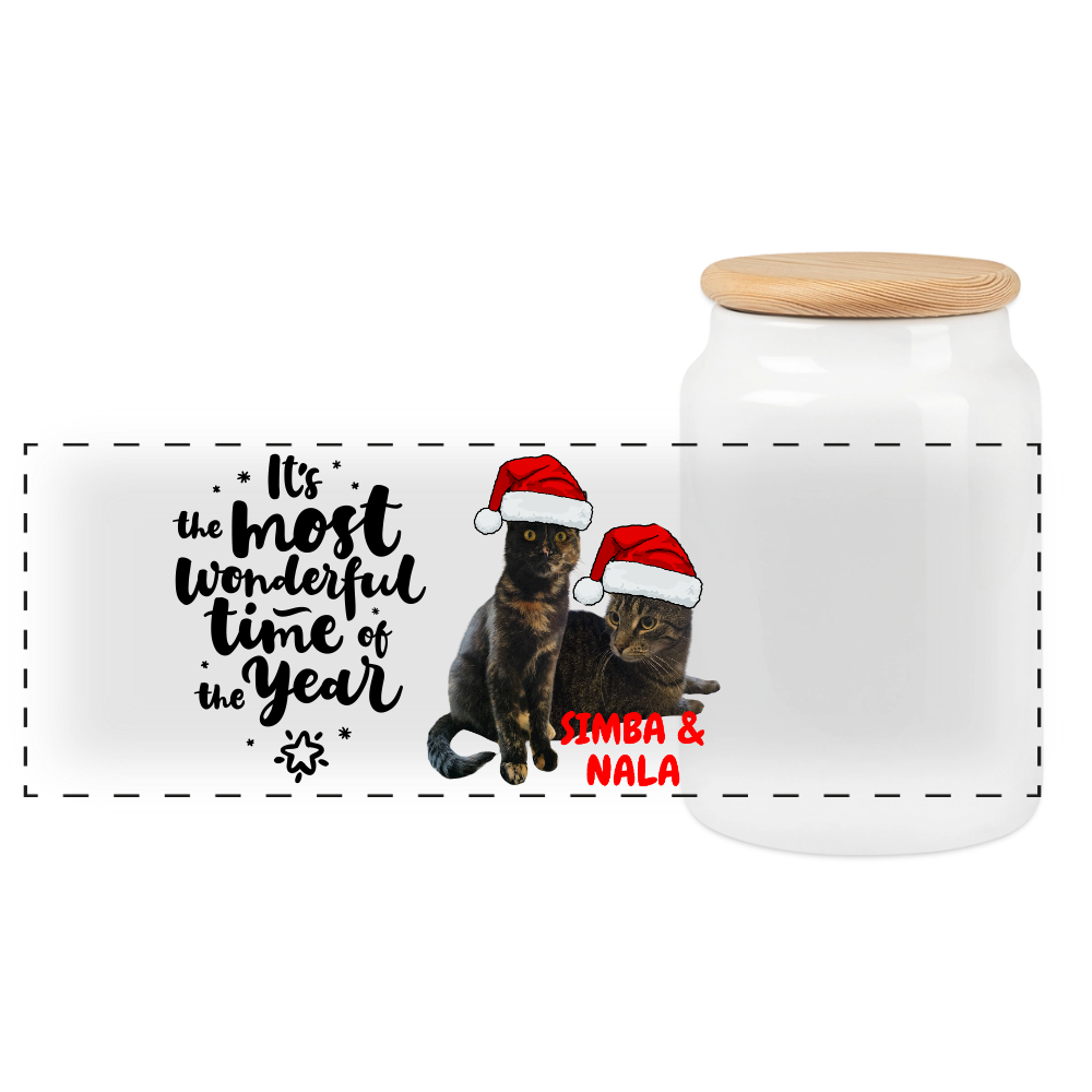 Simba´s und Nala´s Keksdose Weihnachtsedition - Weiß