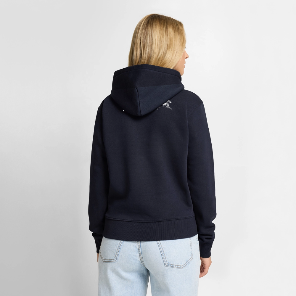 Life is not just black and white Hoodie White Edition - Navy